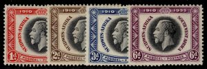 SOUTH WEST AFRICA GV SG88-91, 1935 SILVER JUBILEE set, M MINT. Cat £12.