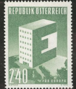 Austria Osterreich Scott 637 MNH** 1959 United Europe stamp