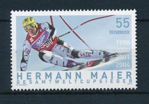 [24869] Austria 2004  Skiing Hermann Maier MNH