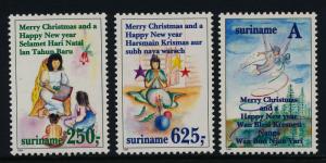 Surinam 991-3 MNH Christmas, Angel