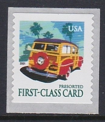 3522 Woody Wagon Coil MNH