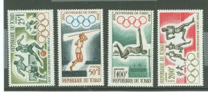 Chad #C15-18 Mint (NH) Single (Complete Set) (Olympics)