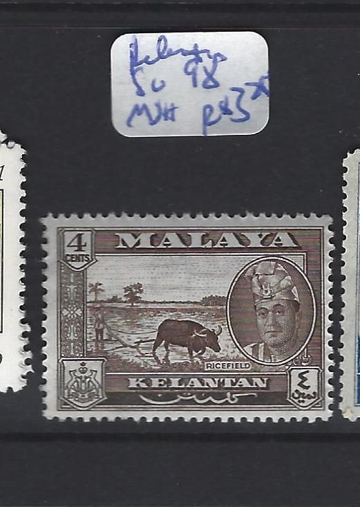  MALAYA  KELANTAN   (P3007BB)   4C  SG 98  MNH