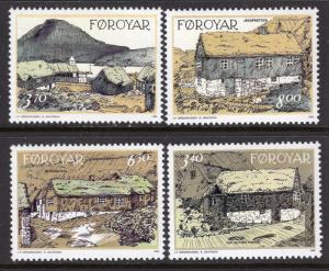 Faroe Islands 243-246 MNH VF