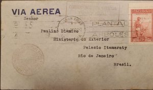 MI) 1946, ARGENTINA, FROM BUENOS AIRES TO RIO DE JANEIRO - BRAZIL, AIR MAIL,