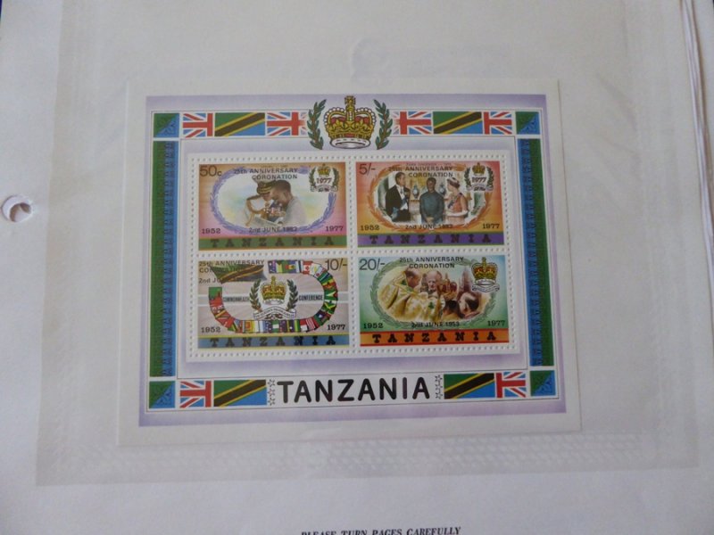 Tanzania 1976-1988 MNH Souvenir Sheets