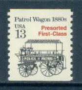 2258 13c Police Wagon Fine MNH Dry Gum