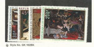 Dahomey, Postage Stamp, #C109-C112 Mint NH, 1969 Christmas
