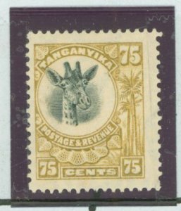 Tanganyika #22 Mint (NH) Single