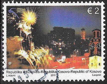 U.N. Kosovo 169 Used - Independence Day