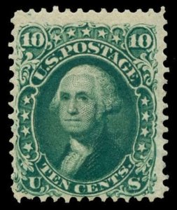 momen: US Stamps #68 Mint OG Fine PF Cert LOT #87699