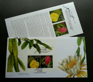 Singapore Vietnam Joint Issue Fruits 2008 Plant Tree Food Durian (ms FDC)