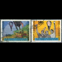 CAMEROUN 1979 - Scott# C285-6 Balloons Set of 2 Used