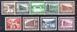 Germany - Third Reich 1936 Winter Relief Fund set SG 623-31 MNH