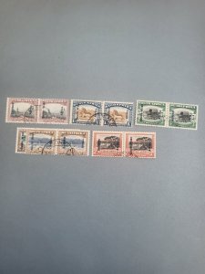 Stamps South West Africa Scott #88-93 used