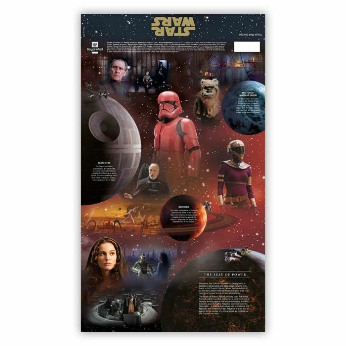 Royal Mail 2019 - Star wars presentation pack - Mint