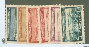 French Morocco #C14-C19  Single (Complete Set)