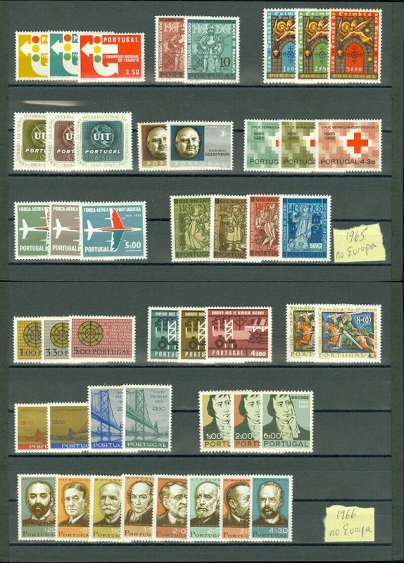 EDW1949SELL : PORTUGAL Choice collection Cplt of Commemorative from 1963-1988.