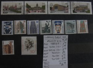 Berlin Germany Selection- #9N537A-D//9N556