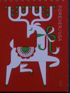 ​UNITED STATES- HOLIDAY DELIGHTS-CHRISTMAS MNH BOOKLET OF 20 FOREVER STAMPS VF