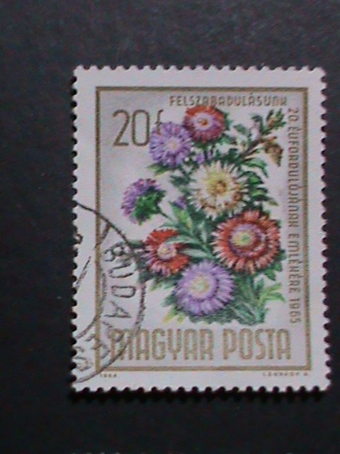 ​HUNGARY-COLORFUL BEAUTIFUL LOVELY FLOWERS USED STAMPS VF WE SHIP TO WORL WIDE