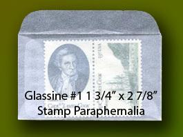 Glassine Envelope #1  1 3/4\ x 2 7/8\ (100 count)