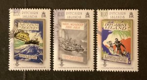 Stamps Pitcairn Islands Scott #748-50 never hinged