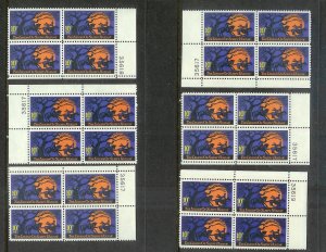 UNITED STATES (198) Blocks/Plate Blocks/Strips Stamps ALL Never Hinged FV=$67+