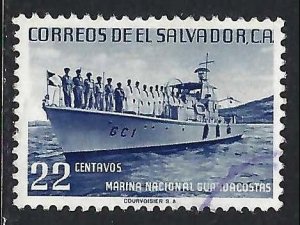 El Salvador 670 VFU SHIP 288F-5