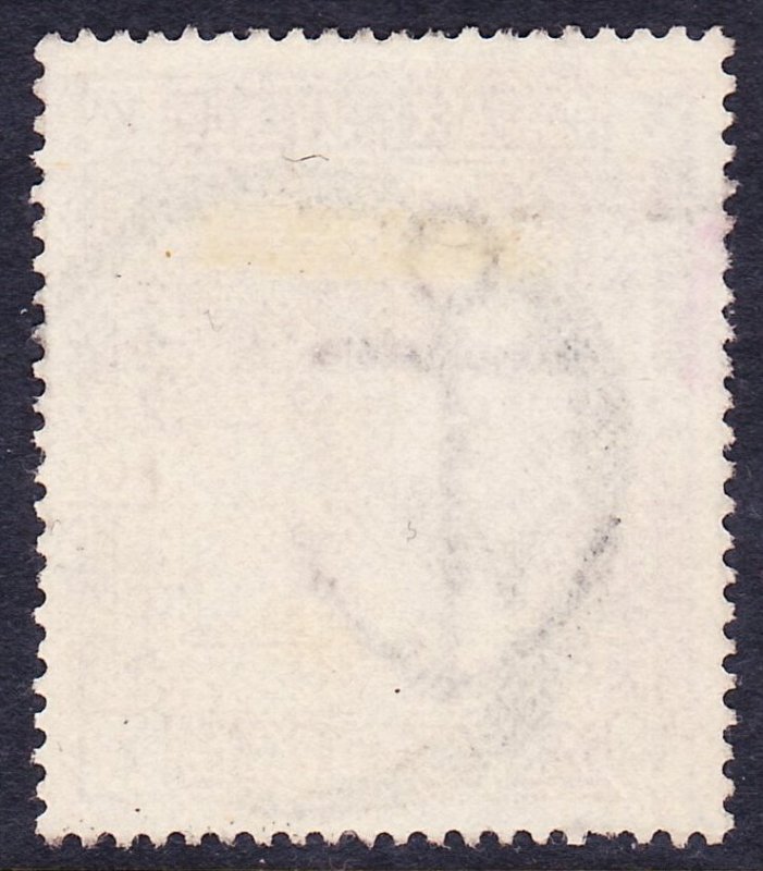 Great Britain, Scott 96, SG 178, XF Used HR, 2S 6d Queen Victoria, Light Wrinkle