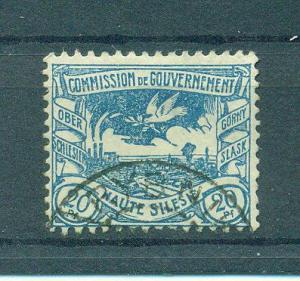 Upper Silesia sc# 20 used cat value $2.00