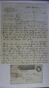 1881 San Francisco Winchester Gun Wells Fargo Chloride NM Via San Marcial Letter