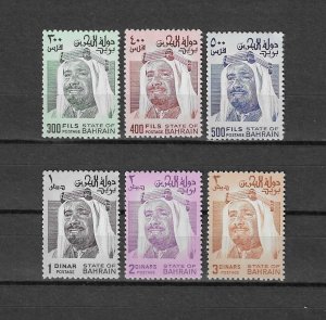 BAHRAIN 1976/2000 SG 241/244e MNH Cat £120