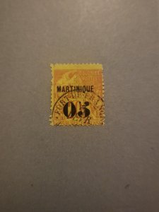 Stamps Martinique Scott #6 used