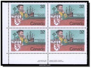 Canada - 1011 PB LL MNH - Cartier and ship (1984) 32¢