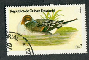 Equatorial Guinea Water Bird used CTO single