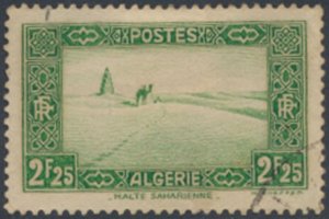 Algeria    SC#  102  Used  with hinge  see details & scans