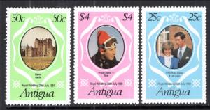 Antigua 623-635 Royal Wedding MNH VF