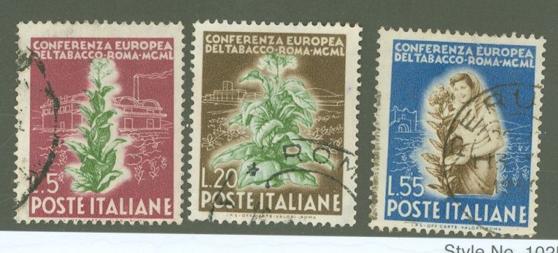 Italy #544-546 Used Single (Complete Set)