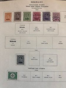 Germany - Occupation Stamps - See Description and Scans