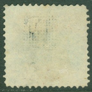 EDW1949SELL : USA 1869 Scott #119 Used. Pin holes. Catalog $250.00.