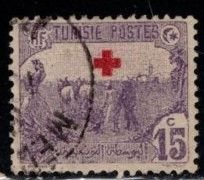 Tunisia - #B1 Plowing Overprint - Used