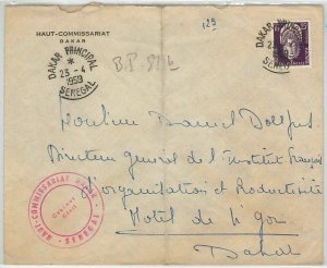 45225 - SENEGAL - POSTAL HISTORY: COVER nice postmark: DAKAR PRINCIPAL 1959-