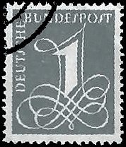 GERMANY   #737A USED (2)   ISSUED FROM BOOKLET ONLY