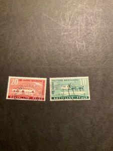 Stamps German Occupation Rhine Palatinate  Scott #6n39-40 used