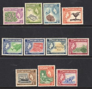 Pitcairn Islands #20 -30 Unused Original Gum Hinge Remnant F881