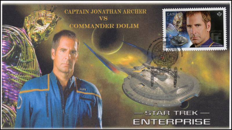 CA17-007, 2017, Star Trek, FDC, Captain Archer, Dolim, Enterprise