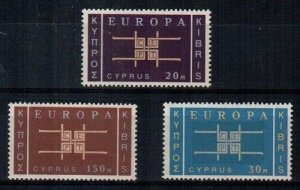 Cyprus Scott 229-31 Mint NH [TE736]