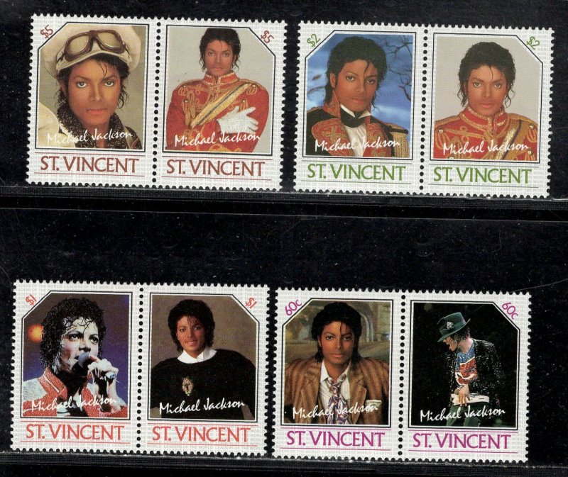 ST. VINCENT SC# 894-97  FVF/MNH