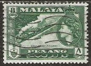 Penang  Sc.  49 used.  1959.  (P481)
